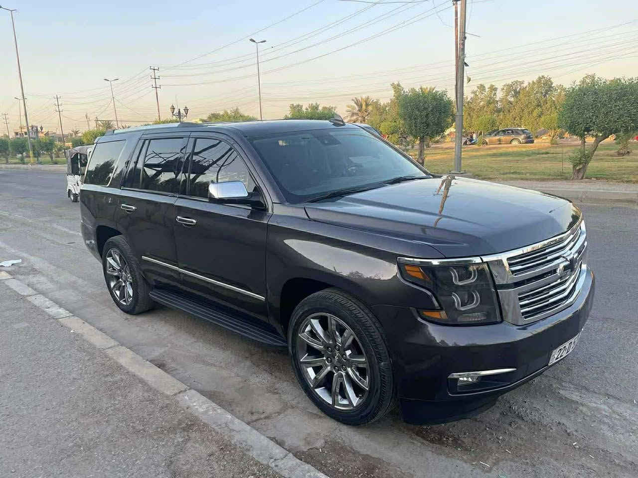 تاهو 
صبغ حزام كامل 
فول بريمر
2018
ماشيه 71 الف مايل 
السعر 260$
وبيها مجال 
للاستفسار 

***********
