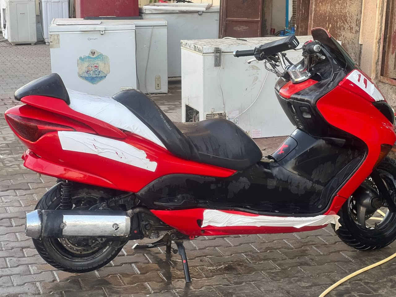 ‏السلام عليكم دراجة صفر ثمانية للبيع السعر 600 وبيها مجال تكريت شارع أبو عقرب
￼
￼***********
