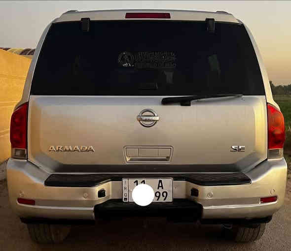 سلام عليكم نيسان ارمادا 2008 كلين بدون ضربه سياره خير من الله كهربائيات كلها شغاله رقم بغداد انكليزي باسمي سياره منضومه غاز تخم تاير سياره جاهزه من كلشي كير مكينه خير من الله مكانها بغداد السعر ٩٨ وبيها مجال شي قليل
*********** بي واتساب
