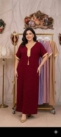 كلابيه نسائي • ستراس • قياسات XL-2XL