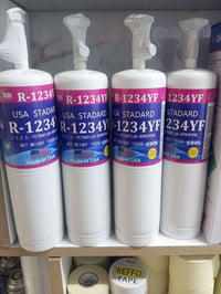 تم وصول غاز R1234 السكه الامريكي الاصلي كميه محدوده بسعر مناسب جدا عرض...