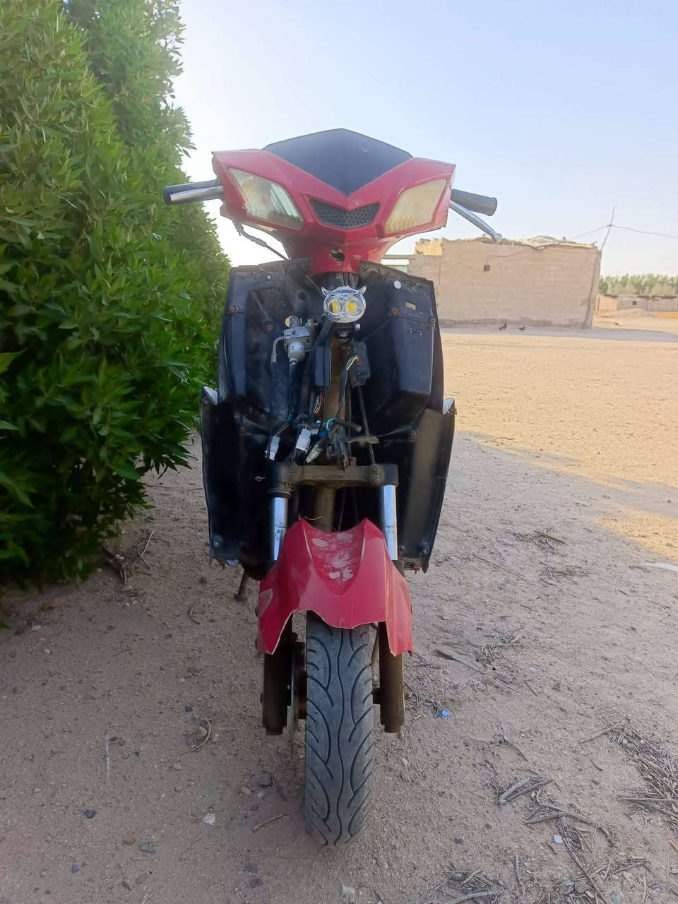 السلام عليكم سكنس GTR
الدراجه شقاله عوزه كفرات وملاحضات بسيطه 
المكينه توني مجفته 
الكهربائيات شقاله والضفيره جديده 
البصره سفان السعر 190وبيه مجال 
***********
