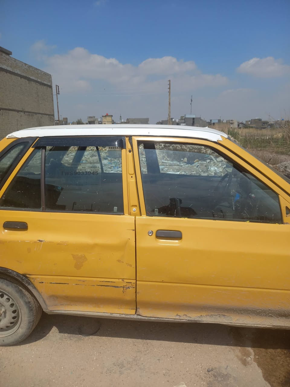 سلام عليكم.  سايبا 2011  كشر نضيف داخل نضيف  بس مشط ستيرن يراد تصليح تايرات جدد نضيفة   . مكانة بغداد/ الدورة / ابودشير  سعرها ١٠ اوراق وبيها مجال   تواصل ع رقم ***********
