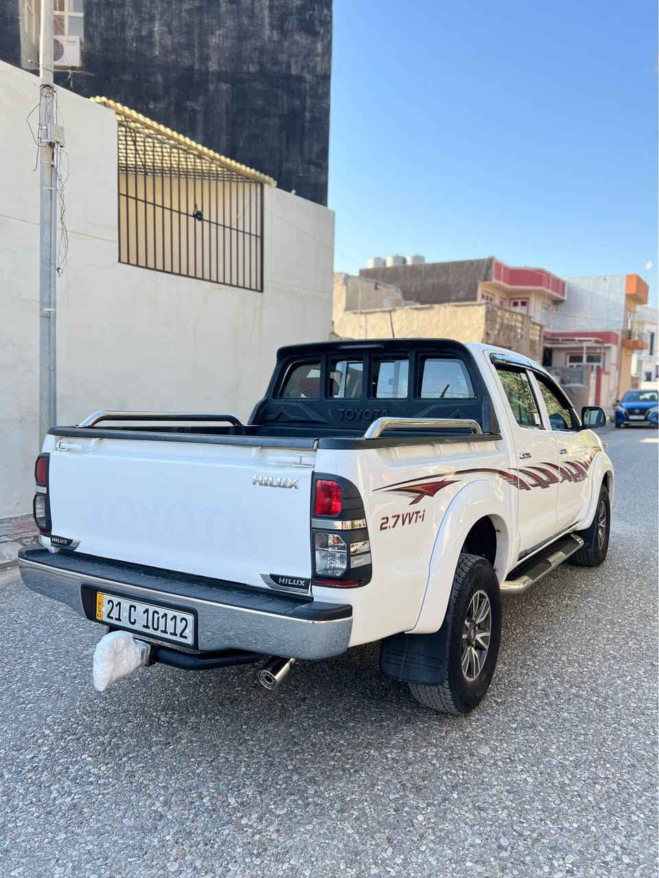 سلام عليكم سيارة تويوتا هايلوكس موديل (2014) گيرومحرك شرط گيرومحرك مامفتوح جامات ومرايه كهربائي سويج كونترول ABS شاش أيپات تبريد حاروبارد شغال دبل اكسل شغال شرط اكسل جديد تاخم صدر جديدتايرات جديد كهربائيات كول شغال مابيه نقص كة ملا فورميگ سيارة مابيه صبوخ كلين مابيه ضرب ولا شخط سنوي جديد راقم جديد شرط تحويل وواكال سعرة 💵(217)بيه مجال راقم ☎️📞*********** كركوك, العراق
