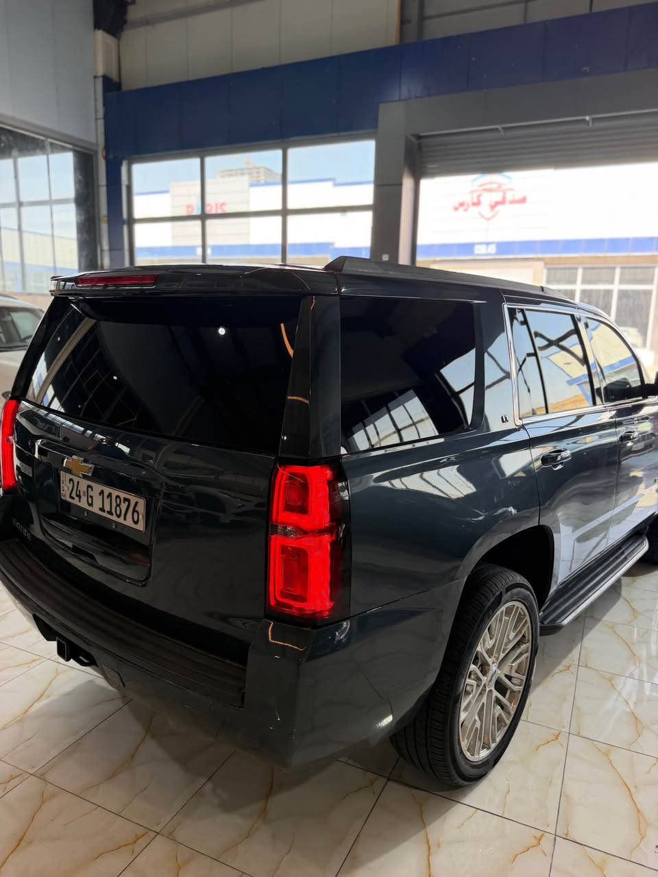 CHEVROLET TAHOE LT
2019
فول ماسفات 
سماعه Boss سندوق كاره بايي فول فول
سيارا واد امريكى داخل كلين .
بيها جملوغ امامى و ربع بوند بوند سبخ
بدون دواخل و بدون ارباك 
ماشيه فقد: ٩٦ كليومه ترkm

عنوان سياره: دهوك. مجمع تيرمينال ، لاريس كاريس رقم 54
ته له فون : ***********
سعر: ٣٢،٠٠٠ دولار امريكى سميل, دهوك
