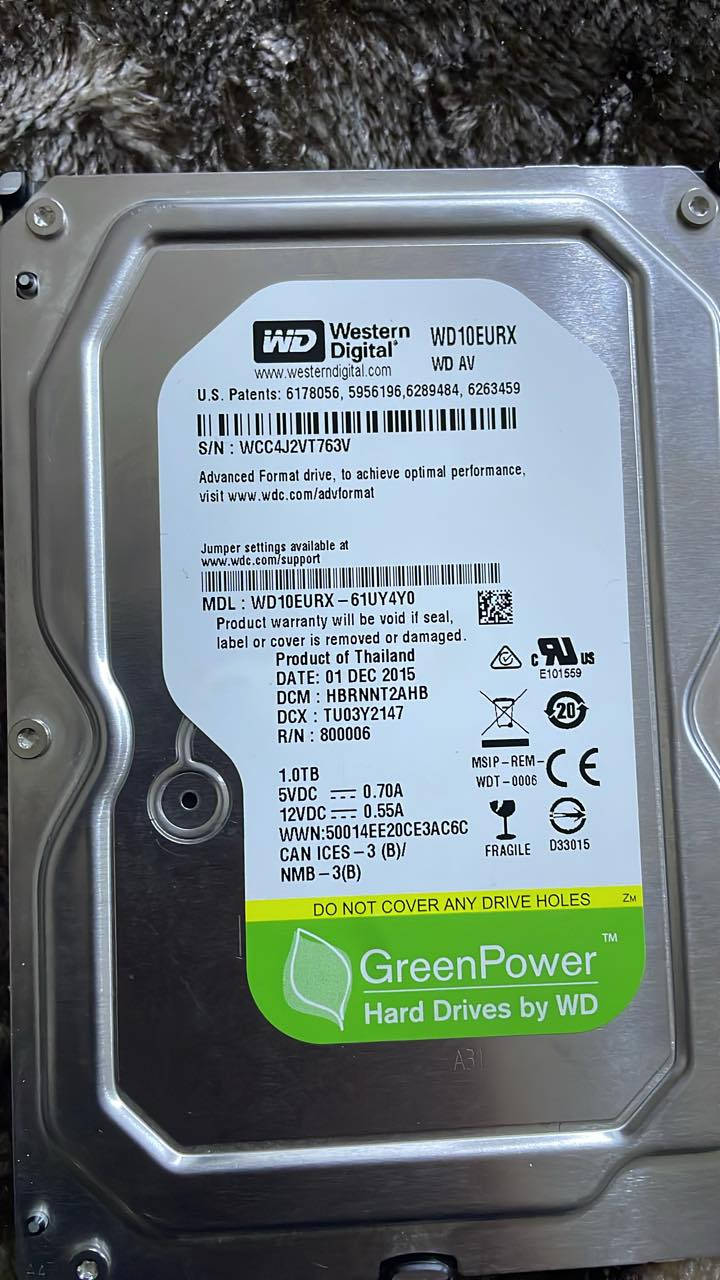 للبيع في كربلاء
ديفي ار hikvision السعر 35000 جديد 
هارد 500 السعر 25000  
هارد ١t السعر 70000


**إذا كنت صاحب هذا الإعلان وتريد حذفه لأي سبب، رجاءا أرسل رسالة إلى الدعم الفني**