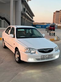 هونداي فيرنا • هونداي 2011 • فيرنا 2011 • سيارة ابيض ثلجي • فيرنا اوتو...
