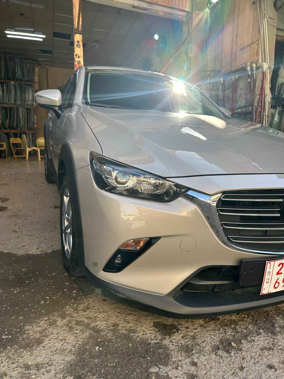 Mazda cx3  2023
بێبۆیاخ 
یابانی مواسەفاتی خلیجی
٢٠٠٠٠کم ڕۆشتووە
بێ بۆیاخ بێ شوخت وەک سفر ماوەتەوە
سلێمانی
***********
