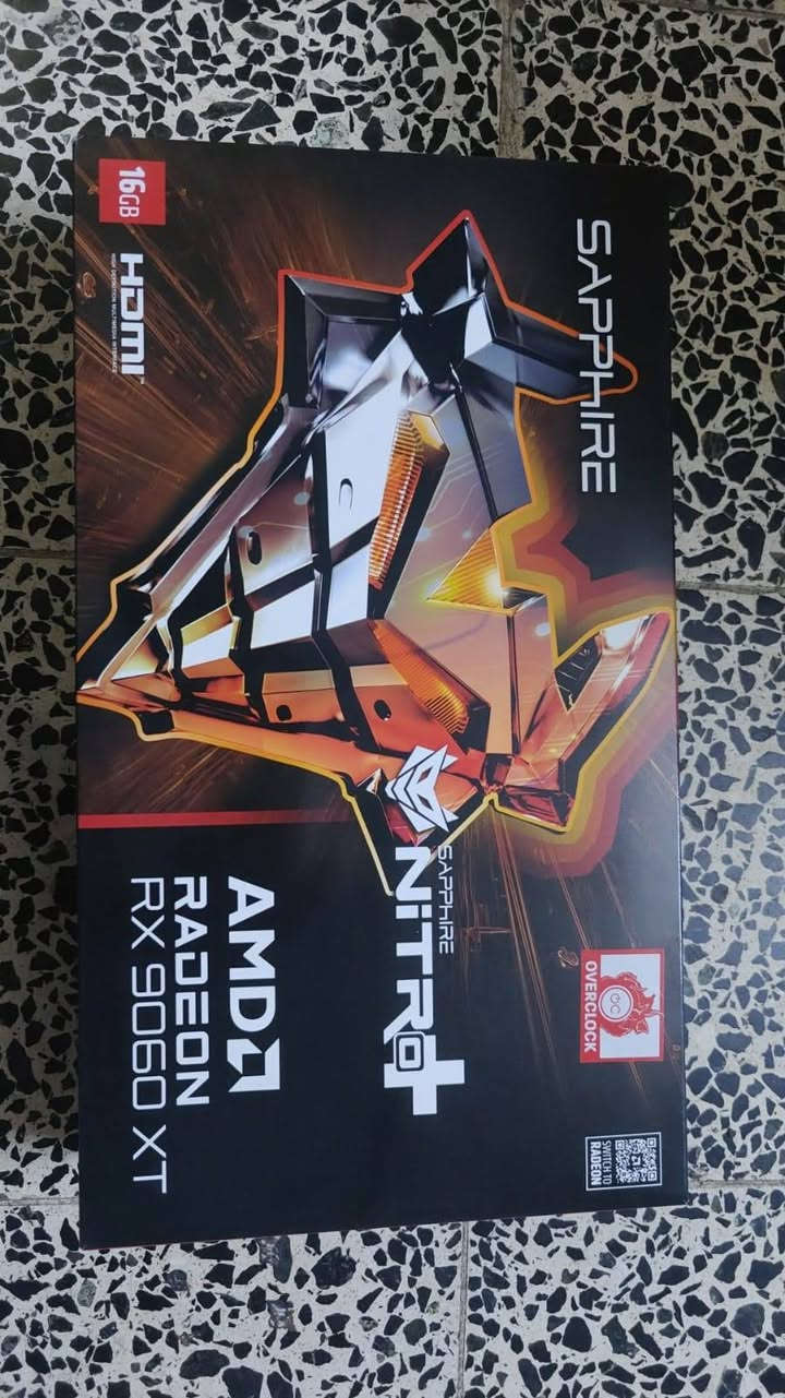 مكلف بالنشر
كرت شاشة 16 +rx 9060xt SAPPHIRE nitro مستعمل قليل ونظيف كلش بسعر 790 ألف 
تواصل لصاحب كرت *********** واتس
