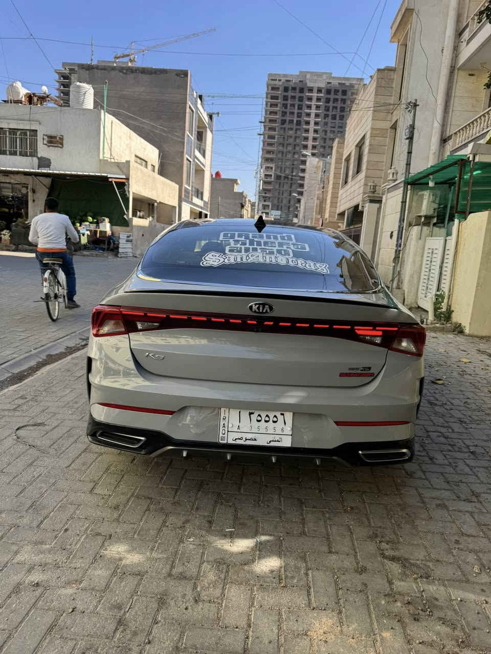 السلام عليكم من رخصت الادمن للبيع k5 امريكي موديل 2021 السياره كلش جديده رقم مثنى معوقين ول معوق يسوي وكاله عامه واني اكفله المعوق كرايبي  الفئه جيتي لاين لون سموك فول ماعده البنراما  السياره هواي مصروف عليهه اضافات حلوه مسويلهه
***********

