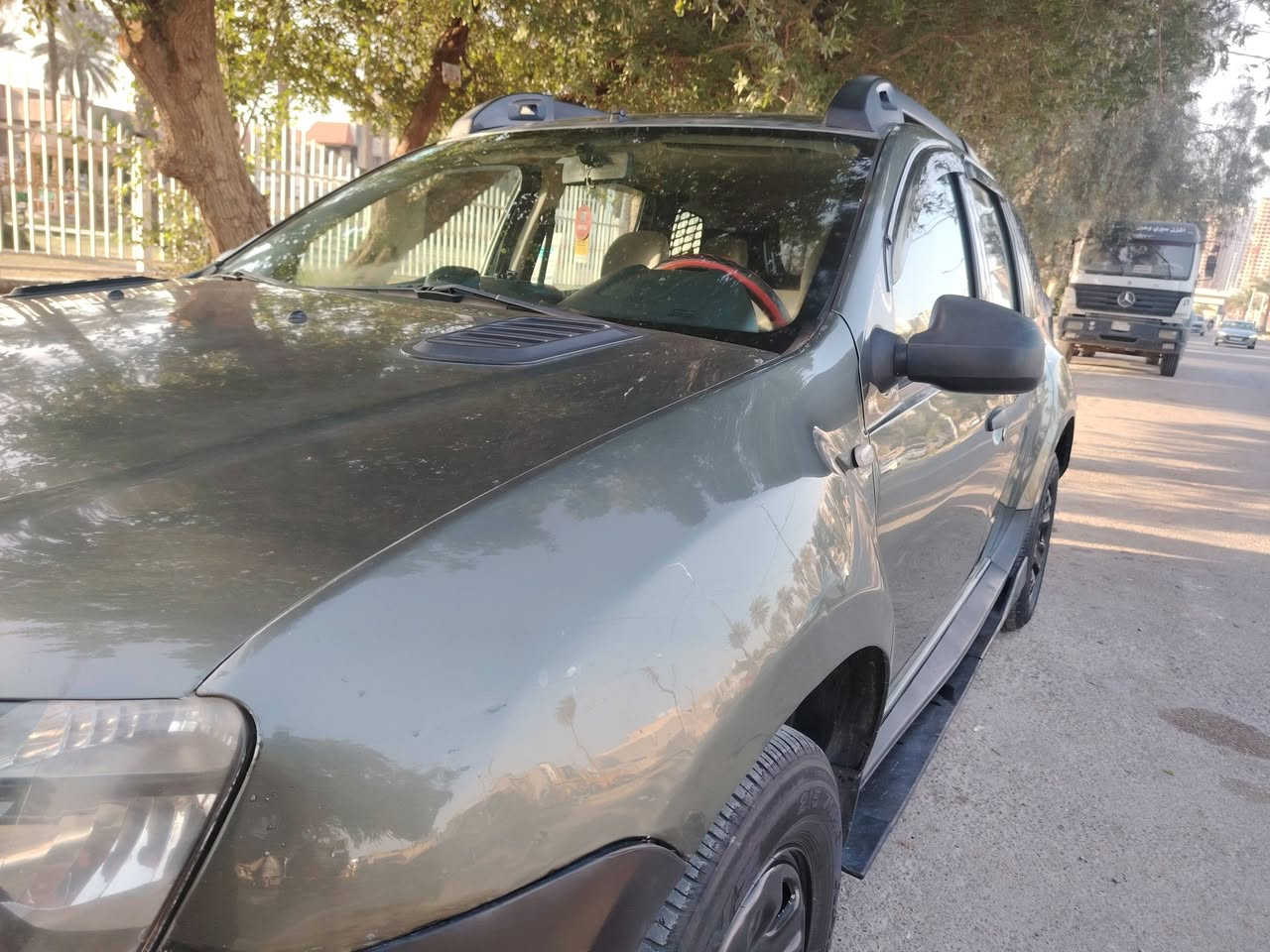 السلام عليكم ورحمة للبيع رينو داستر 2016 حره باسمي رقم دولي تحويل اي محافظه السياره بلادي كير محرك حداديه مضبوطه داخل جديده مبدل بيهه باب الجنطه أثر طخه بسيطه السياره ترايهه كلش حلو مابيه اي نقص مكانه بغداد الكرخ شارع الربيع السعر 72 للاتصال ***********
