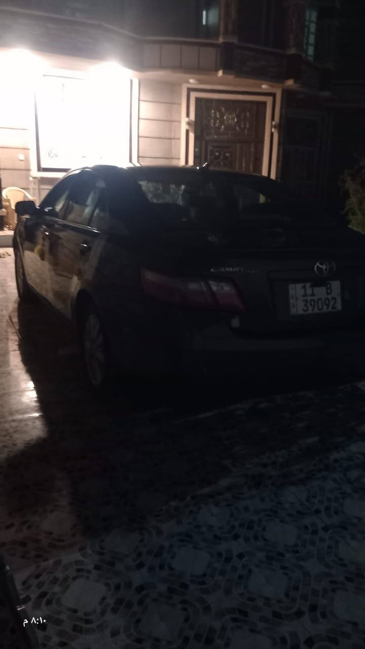 كامري 2007محدثه 11 مصبوقه عام بدون ضرر عنوان الانبار رمادي السعر 85 وبيه مجال رقم بغداد رقم تليفون ***********
