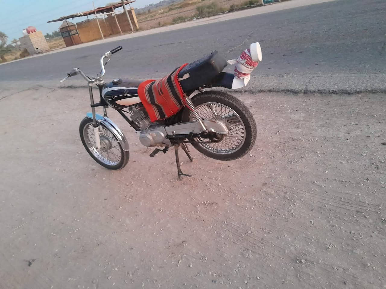 سلام عليكم دراجه للبيع كلك مكان شاميه سعرها ٢٢٥ الشراي يتصل ***********
