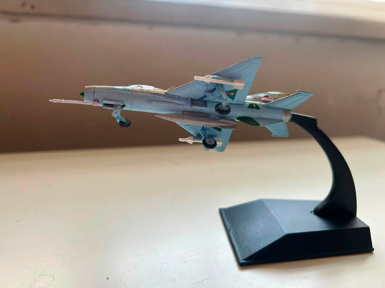 طائرة MIG-21 f7 حجم 1/144 الطول 12 سم السعر 20 الف


**إذا كنت صاحب هذا الإعلان وتريد حذفه لأي سبب، رجاءا أرسل رسالة إلى الدعم الفني**