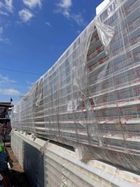 بسم لله الرحمن الرحيم سلام عليكم يوجد ساندويج جداري! وسقفي  : نوع ثقيل...