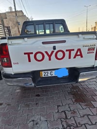 هايلوكس 2021مكفوله بيه كلش قليل بارد اوتوماتيك بصمه بنيد جكات رقم اربي...