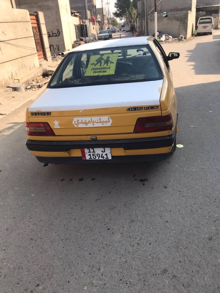 السلام عليكم بيجو ٤٠٥كير خير من الله مكينه خير من الله هزه جديده رقم انكليزي سياره باأسمي     السعر ٢٧وبي مجال مكاني بغداد ألشعب حي البساتين رقم الموبايل ***********والشراي بي خير ويدلل
