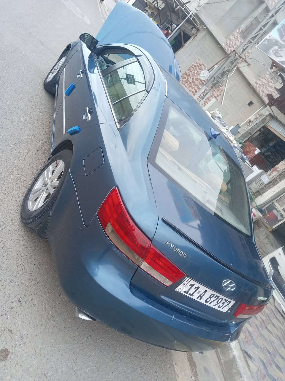 سلام عليكم سوناتا ٢٠٠٦ مكينه سته سرندر
بيه صبغ حزام جماليه تخم تاير جديد مكينه جديده
اسعر ٨٥وبيه مجال رقم بغداد 
يرهم امراوس حسب القناعه
*********** ***********
مكان السياره فلوجه
