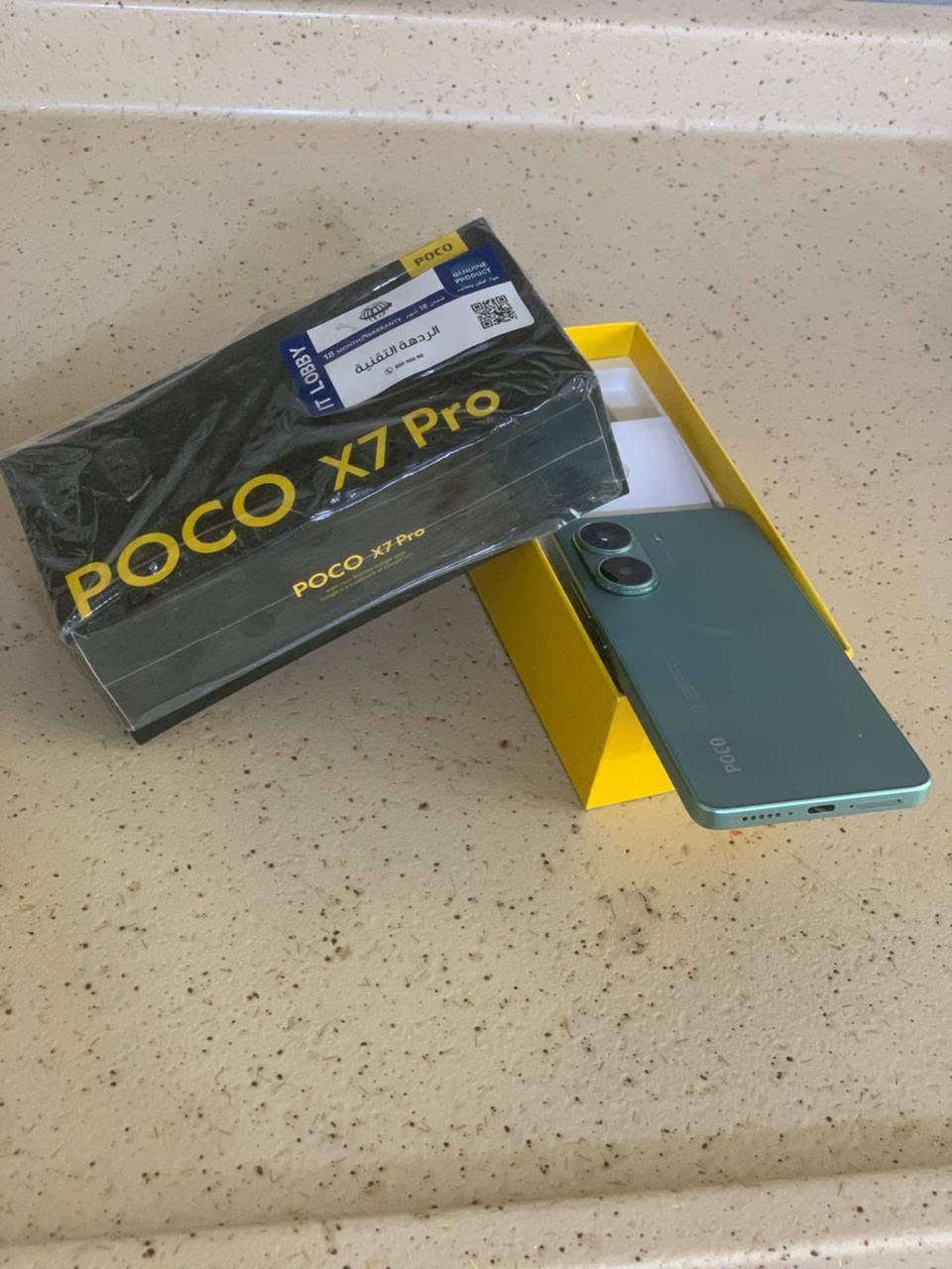 POCO X7 PRO 5G
جهاز جديد صارلي شهرين من اشتريته مكفول من الفتح او تبديل شي جهاز نضيف وخير من الله ذاكره 512 معالج سناب دراگون جهاز نضيف كارتونه مالته موجوده وشاحنته 90w موجوده ويا غراضه كامله السعر 500 وبي مجال للطيبين مكاني النجف الاشرف رقم الهاتف ***********
