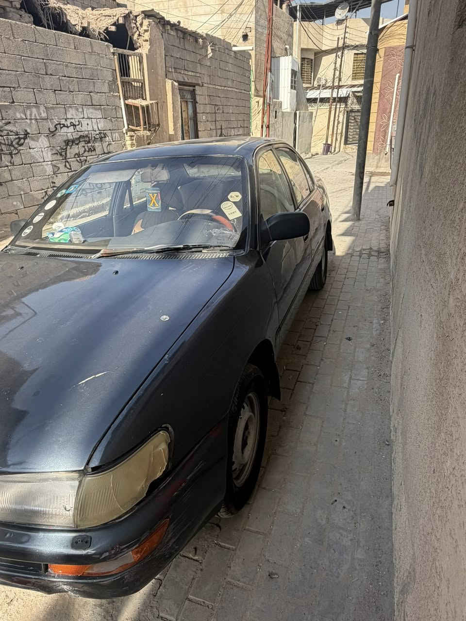 كورلا 1992
سنوية ٢٠٣٠ مو بأسمي بأسم احد الاخوة موجود 
تبريد شغال + شاشة لمس + كامرة خلفيه + تخم تاير جديد + مسطره ونوزلات جديد + درايم شفت جديد + دبلات جديدة + غرفة جديدة ونظيفه + باتري جديد + مكفوله من الكص وكفاله كير ومحرك 
من الاخير رتبتها على ايدي مال بيت قليل اطلع بيها
سيارة مرتبة ولحد يكسر بيها بيها نواقص بسيطة جداً 
مكاني البصرة القديمة نظران 
السعر ٤٥ وبيها مجال بسيط 
رقمي ***********
