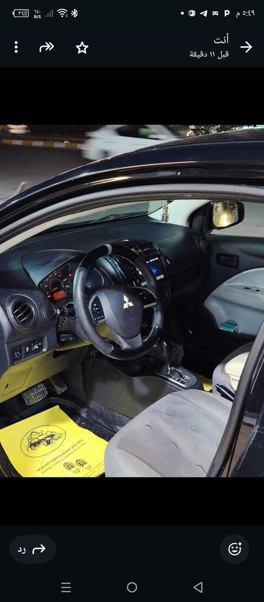 السلام عليكم مسيو بوشي ميراج 2022
تحكم سكان جهتين 
تثبيت سرعة 
رادار توقف ذاتي 
4جام كهربائي
شاشة كبيرة نظام كار بلي 
اقتصادية جدأ جدأ 
وباقي تفاصيل معروفة 
السعر 95. $ ومجال 
رقم شاصي ML32FUFJ3NHFO3454
قطعتين صبغ وارد باب سايق وجاملخ جهت سائق 
وجاملخ خلفي بارد 
صندوق طخة بسيطة علئ بارد شرط دون دواخل 
كفالة # قير # محرك # شاصي # 
ل تواصل ***********
