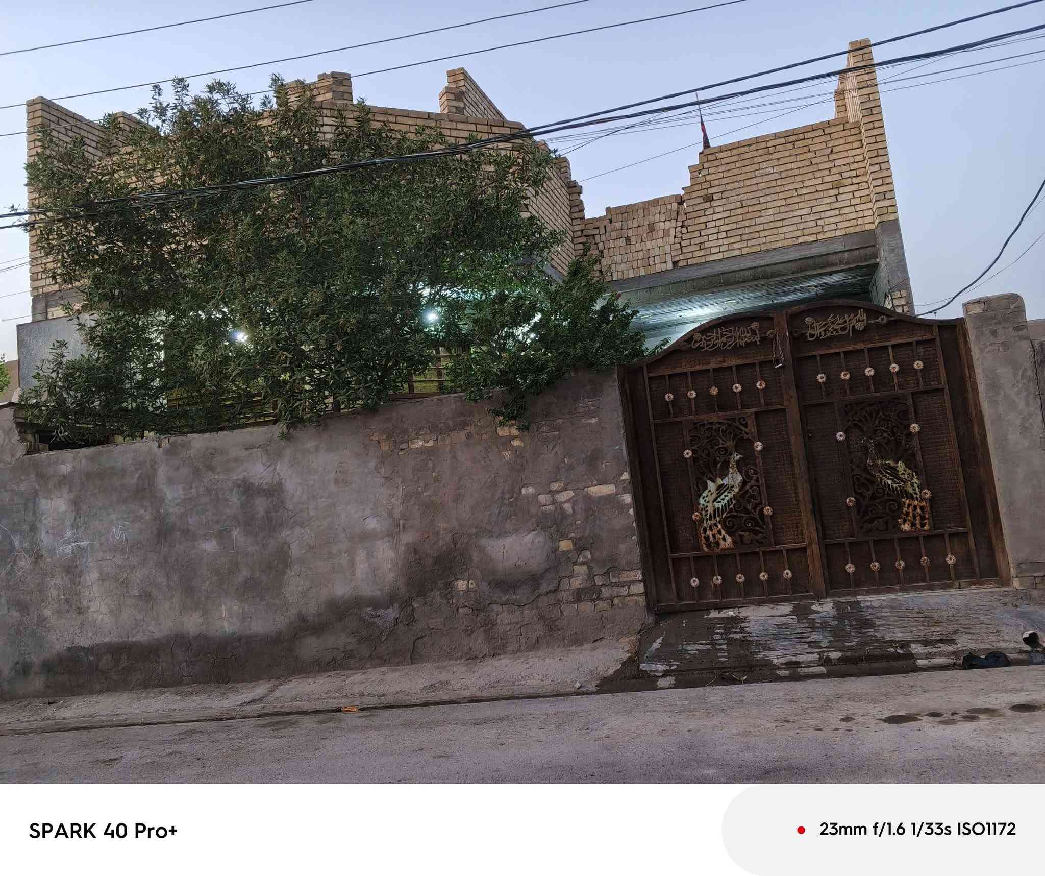 سلام عليكم بيت للبيع 200متر الطابق الاول جاهز الطابق الثاني هيكل البيت طابو ملك صرف العنوان الكرامه حي العسكري للستفسار ***********
