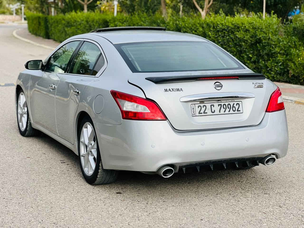 السلام عليكم
للبيع فقط نيسان ماگزيما 2011
سياره خليجيه فول الفول مواصفات
#السعر ( 98 ) $ ورقه
للاتصال ***********
سيارة كفاله من دعاميه للدعاميه
ابشرط هاي السونار 
ماشيه 200 الف كيلو
سياره على وضع شركه 
محرك V6 سلندر 
سقف اسلايت ( الفتحه )
كشنات جلد احمر رياضي 
كشنات كهرباء 
شاشه 
بصمه تشغيل 
بصمه ابواب
اشاره بالمري
تحكم استيرن 
دواخل صاج
دواخل جديد
كامره 
حساسات امامي خلفي
كاميره خلفي  
طخم تايرات جديده
شرط تحويل و غرامه 
رقم اربيل جديد 
 سنويه جديد لحد 2026 
عنوان ديالي خانقين
