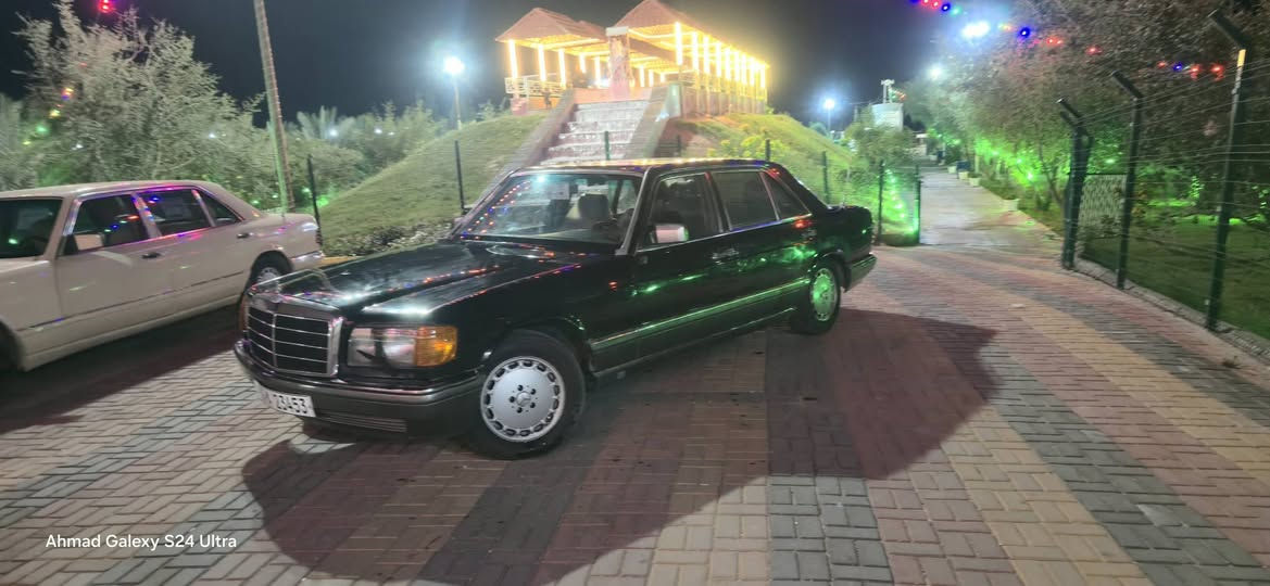 سلام عليكم للبييع مارسدس رئاسي موديل 86محرك 300بلادي كير جديد حداديه جديده رقم كربلاء سياره حلوه مداور بنفس اليوم السعر 40ورقه وبين مجال الاستفسار ***********مكان كربلاء

