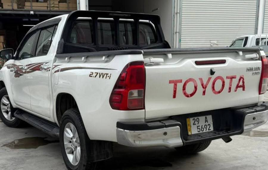 تيوتا هيلوكس 2016 اوتماتيك
محرك 2700 بانزين
تبريد فول قطعتين 

🟪 السعر  :: الطلب في التعليقات ويوصلك مباشرة ✍️ 📩

كفالة عامة گير ومكينة 
وبيها شخط قليل بالباب الخلفي
سيارة نظيفة كلش ماشية 179 الف
رقمها واسط سنوية وهزة جديد التحويل ثاني يوم
واسط/ الصويرة

رقم صاحب سياره ***********
