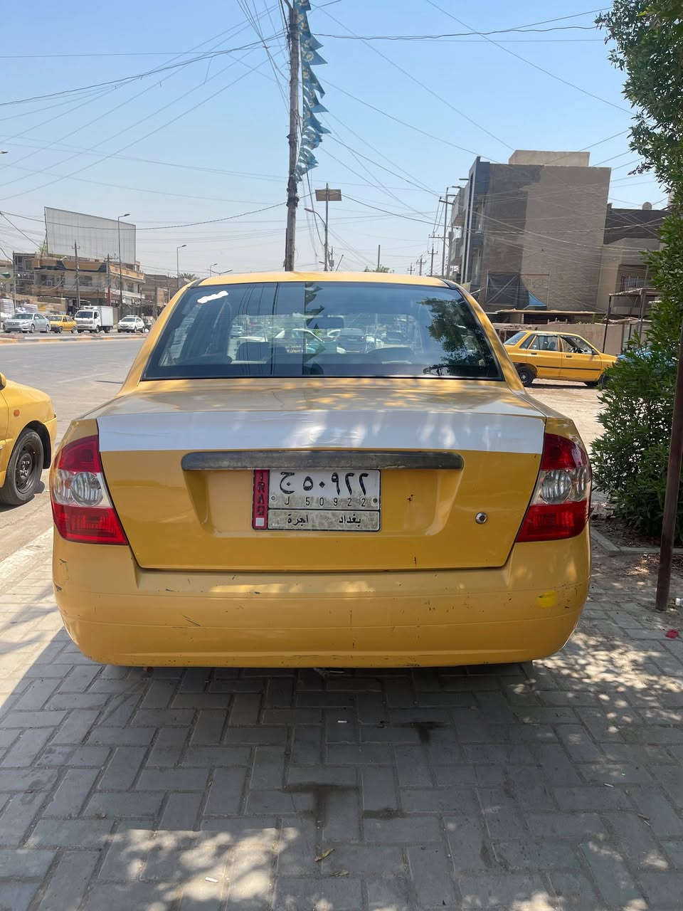 السلام عليكم طيبه 16 جاهزه من كلشي صدر كير مكينه كله تمام رايدها ب 30 العنوان الدورة شارع 60 هاتف ***********
