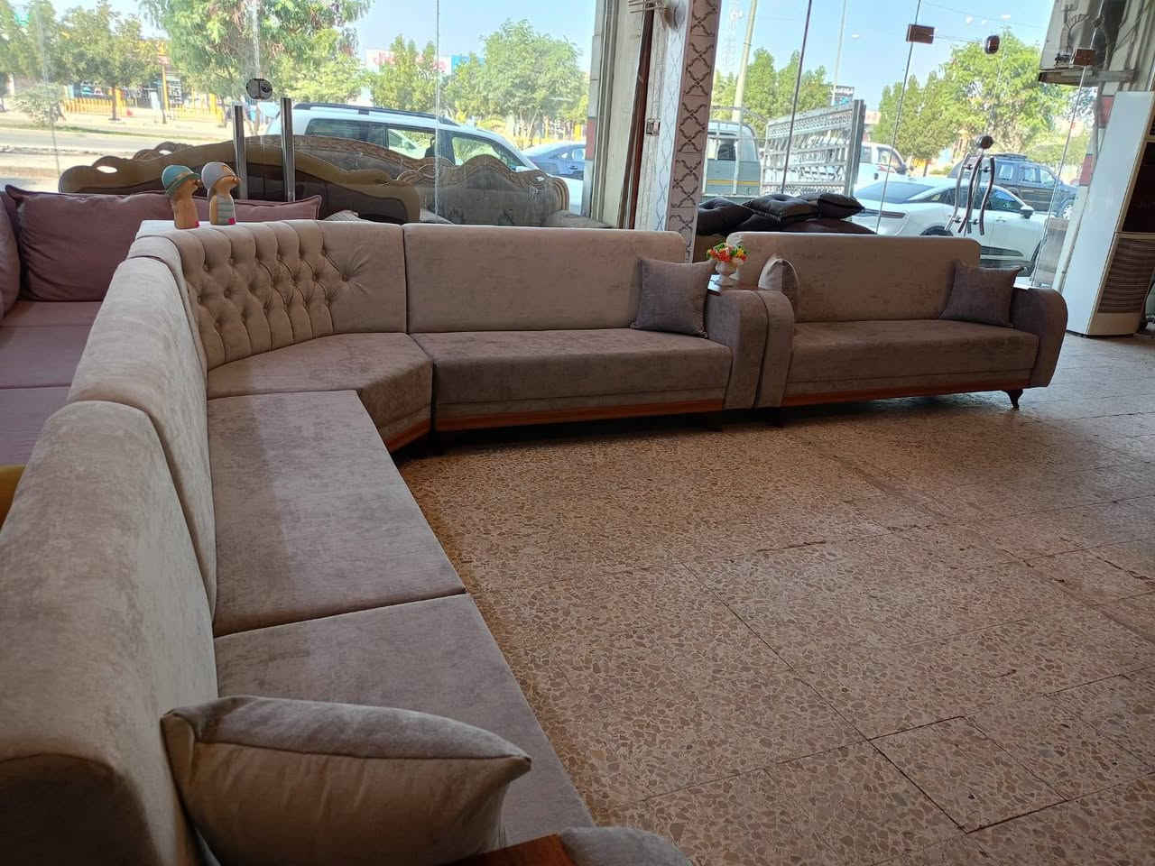 الئ أهلنا الكرام تم بعون الله وبعد الصلاة علئ محمد وِآلَ مَحٌمَدِ
نقدم لكم موديلات للتخم والديوان والجلسات نرجو ان ينال اعجابكم 
عملنا درجه اولئ وضمان 5سنوات وموديلات متنوعه وحسب الطلب
 العنوان النجف الاشرف سايدين الجامعه وفاء مجاور مدرسة رواسي العلم الاهليه
 للاستفسار الاتصال بلرقم 
*********** 
***********
