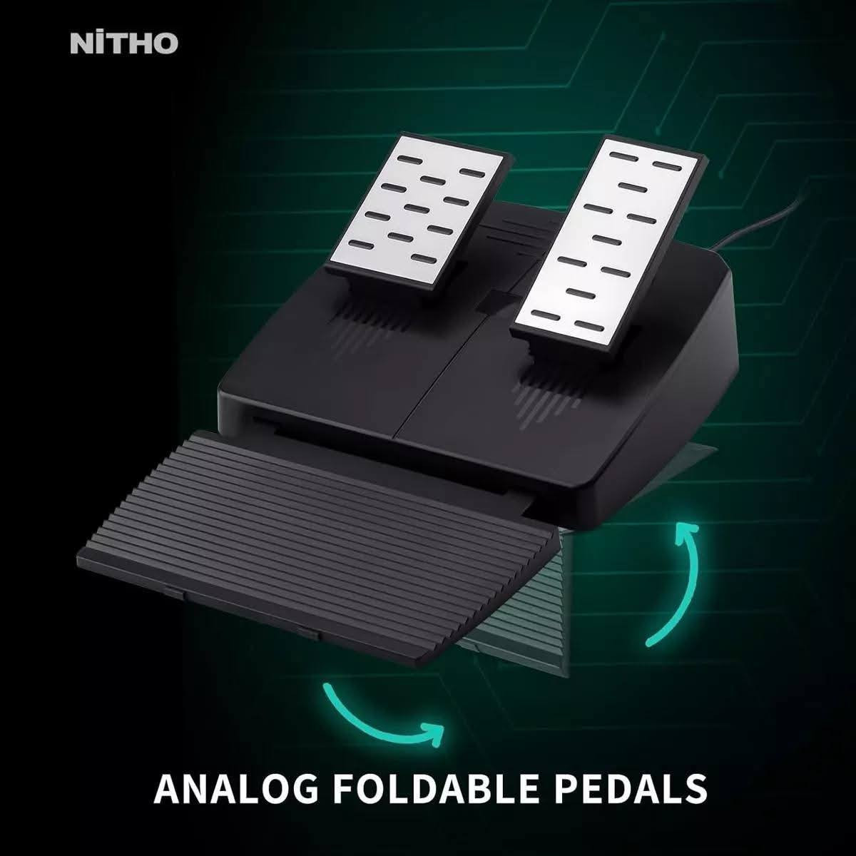 للبيع دركسون ألعاب السيارات
✔️ يدعم PC – PS3 – PS4 – Xbox One
✔️ دوران 270°
✔️ فيبريشن (Rumble Dual Motors)
✔️ دواسات + قير يدوي + بدالات خلفية
✔️ كيبل USB طول 2m
✔️ يثبت بـ 4 سكشنات قوية
✔️ جديد غير مستخدم 100% ✅

السعر 90 الف 
للاستفسار ***********
