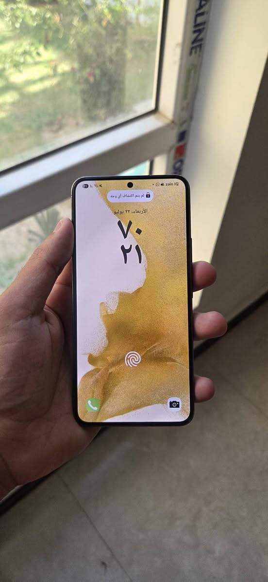 سامسونك s22 العادي
شرق اوسط كامل ملحقات ضمان الشاشه 
ذاكره 128
رام 8 
سعر 325 وبي مجال 
***********
