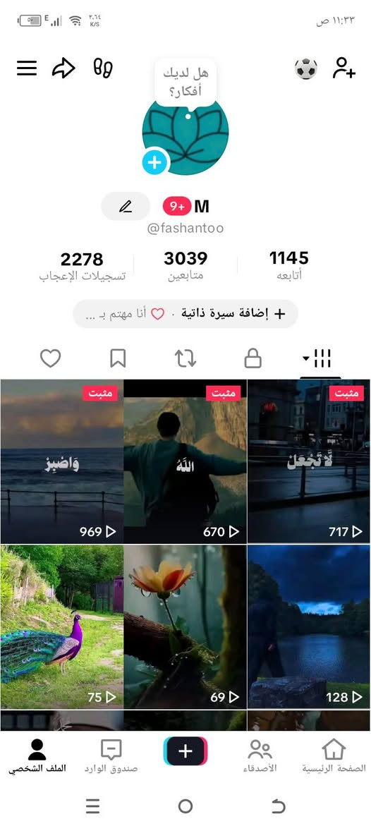 حسابين تكتك بث شغال تفاعل حلو بغداد مدينة الصدر بيع وجهه بوجهه أو تحويل ماستر للتواصل ***********
