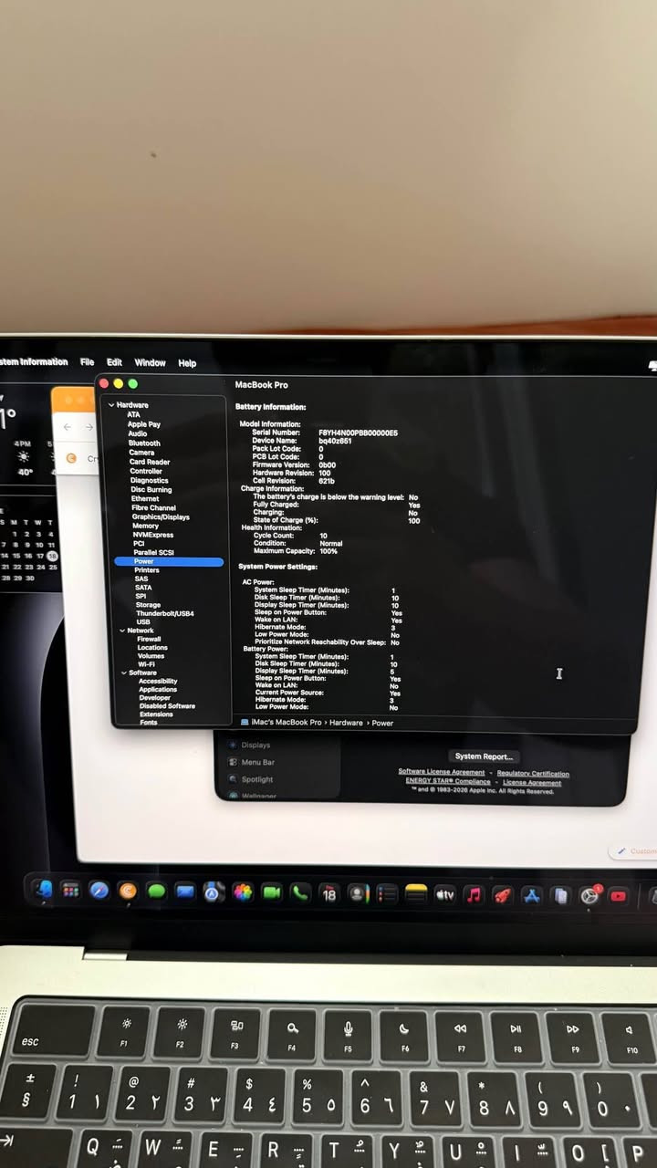 🔥 MacBook Pro 14 M3 Pro بۆ فرۆشتن 🔥

• Model: MacBook Pro 14-inch  
• Chip: Apple M3 Pro (11-Core CPU / 14-Core GPU)  
• RAM: 18GB  
• Storage: 512GB SSD  
• Battery Health: %100  
• Cycle Count: 10 (زۆر کەم بەکارهاتوو)  

📌 دۆخی ئامێر: زۆر پاک وەک نوێ  

💵 نرخ : 2,350,000

‎⚡ ئامێرەکە زۆر خێرا و بەهێزە، گونجاوە بۆ کار و دیزاین و پڕۆگرامینگ أربيل, العراق


**إذا كنت صاحب هذا الإعلان وتريد حذفه لأي سبب، رجاءا أرسل رسالة إلى الدعم الفني**