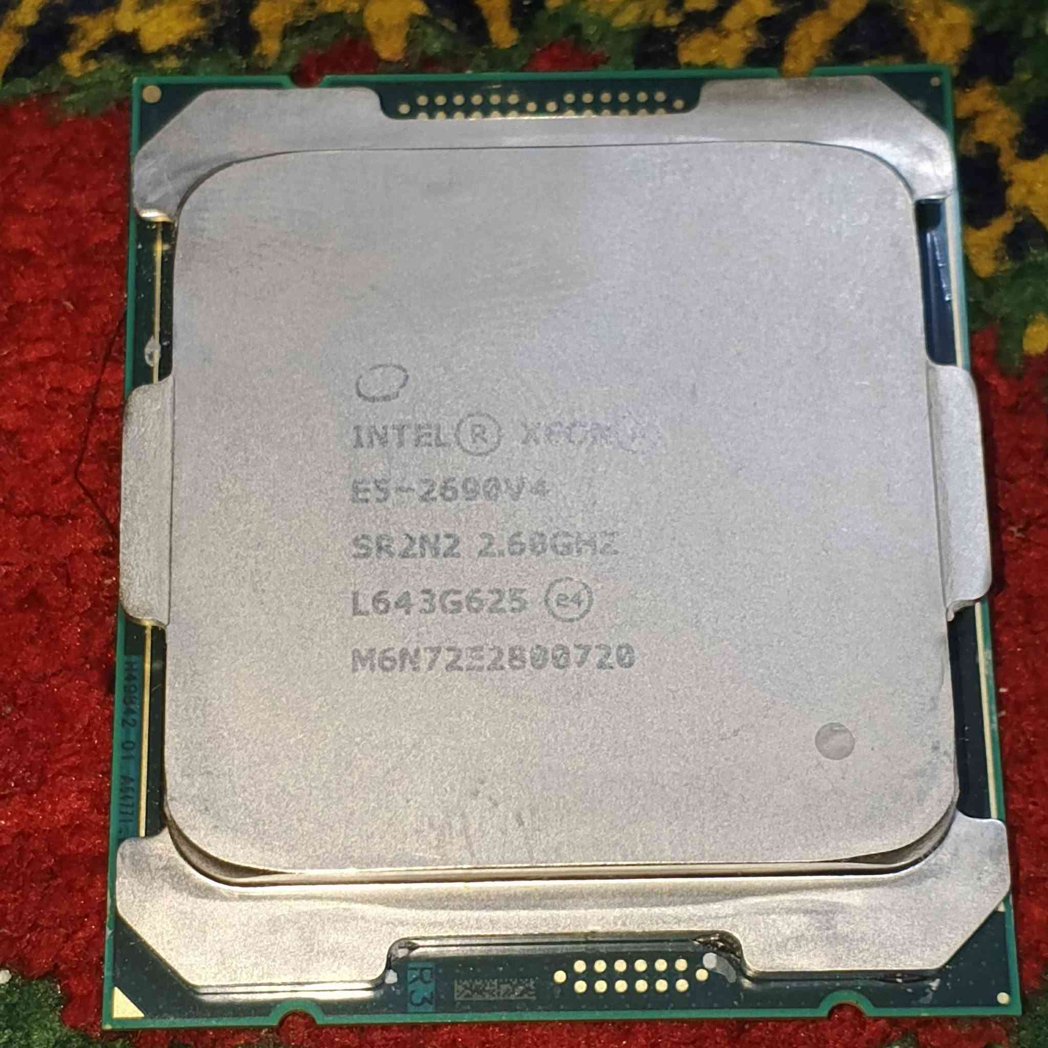 كومبو زيون
كومبو نص تجميعه 
معالج زيون Xeon E5 2690 V4 (نادر و مكطوع من السوك)
رام هاينكس 16 DDR4 2400Mhz
مبرد RUIX ويه قاعده دائريه سوده و كلبسات تثبيت
مذر بورد X99 تدعم:
4 منافذ رامات
8 منافذ USB
القطع كلهن مفحوصات و شغالات و موحود صور الفحص 
للتواصل خاص او 
*********** واتساب و اتصال موجود
مكاني كربلاء 
متوفر توصيل جميع محافظات العراق 
السعر 150 الف و بيهه مجال
