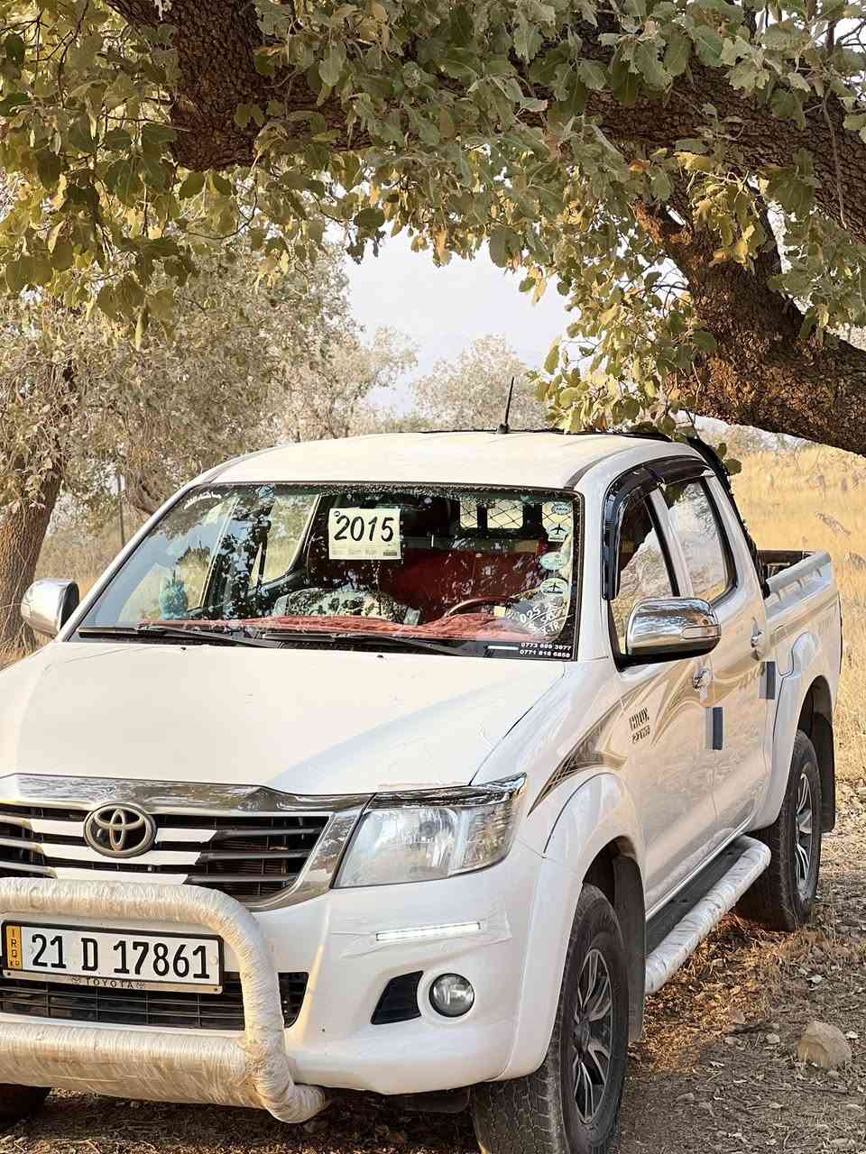 بۆ فرۆشتن TOYOTA HILUX 2015 سەید نەهرۆ بتڵ بۆ فرۆشتن سەیارەکە هەموو گیانی بەشەرتە بۆ زانیاری کاملی سەیارەکە چات بکە یان تەلەفوم بۆ ئەو ڕەقەمە بکە *********** ♥️
