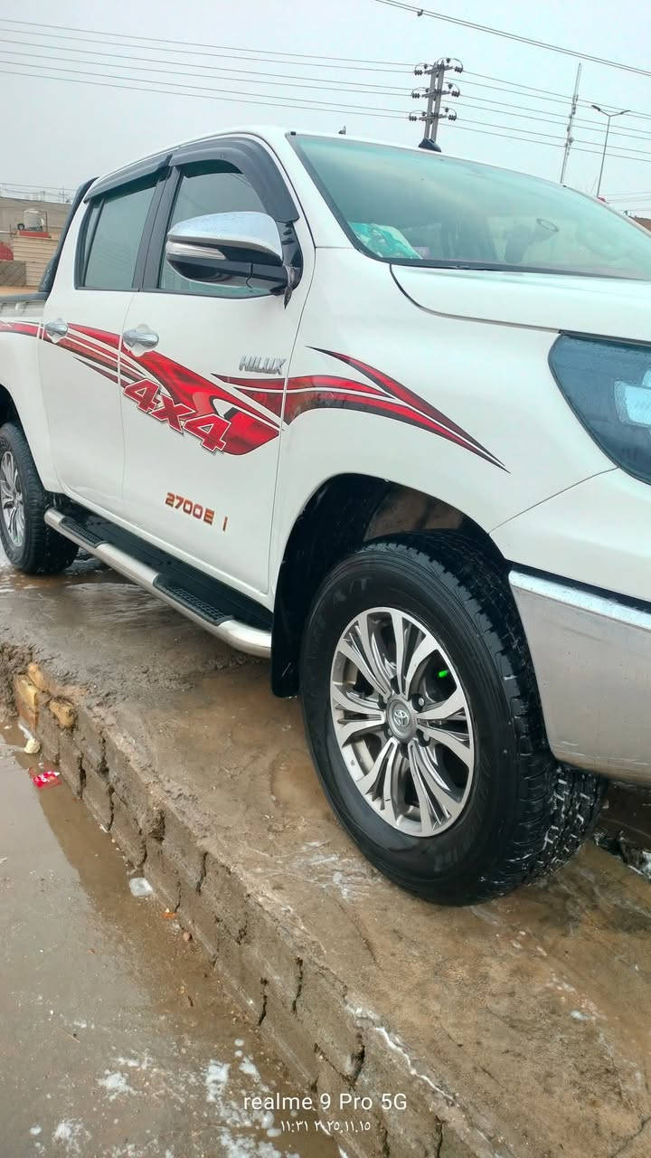 ا
السلام عليكم ورحمة الله وبركاته 
هايلوكس سعودي ام الدعاء موديل 16 السياره على وضع الشركه استخدام شخصي عداد المسافة 168كم وقابله للزياده بيها دخه شبر بالجاملغ الخلفي السعر 238$ السيارة باسمي المكان كربلاء المقدسه للاستفسار ***********
