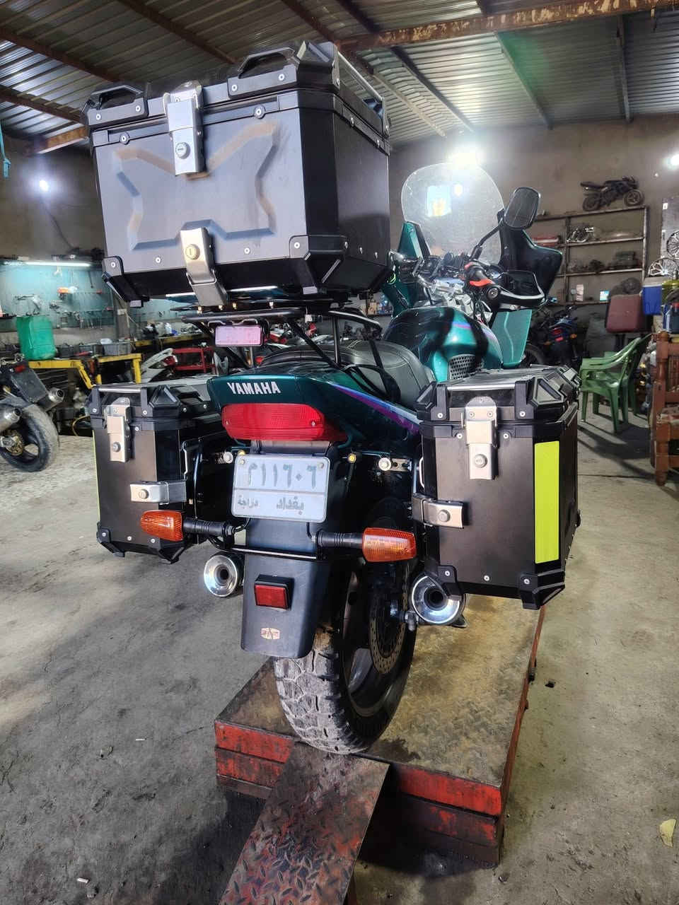 اللهم صلي على محمد وآل محمد الطيبين الطاهرين
عمل اليوم ربط جنط المنيوم ياماها دفرسون 900
اخوكم امين ياماها
بغداد تاجي مصابيح قرب مرور تاجيات ***********
