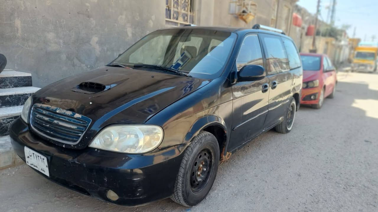 كرنفال كاز  موديل 2000
كير اتو
مكينه وتبريد جاهزه 
سعرها  55 وبيه مجال رقم نگليزي بغداد السنويه طالعه فقط اشد لوحات 
مكان السياره السماوه قضاء الخضر
 المالك بسماوه  التواصل 
***********
