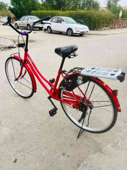 سلام عليكم بيسكل للبيع حجم (26) بيسكل  جاهز مانقاصه اي شي لسعر ب (115) وبي مجال مكاني (واسط نعمانيه) لاستفسار عل هاذه لرقم (***********)
