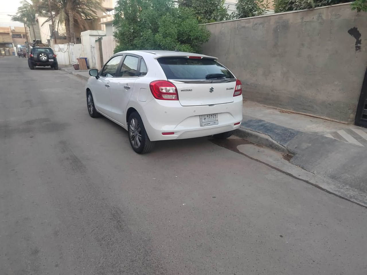 سازوكي بالينو موديل 2018 خليجي
مكفوله من الضرر والصبغ
ماشيه 40 الف كيلو
السعر 96 ورقه للاتصال 
*********** مكاني بغداد حي الجهاد
