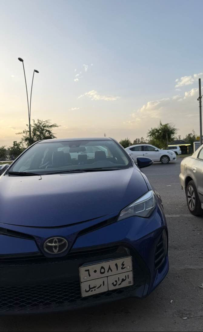 السلام عليكم حبابيب كورلا S E 2019 السعر 135 وبيها مجال ماشيه 97 الف ميل كير ومحرك مكفولات  
السياره وكاله عامه ب اسمي والسنويه قبل ايام سقطت تريد تجدد السنويه تريد تحويل ب اسمك باليعجبك
حادثها من امريكا صندوك وهنا بالعراق صار بيها حادث مثل ما موضح بالصور ابيعها على حادثها
مكلف بالنشر للاتصال *********** او الواتساب بغداد, العراق
