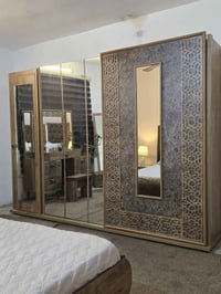 تركي اصلي • ٩ قطع • خشب ثقيل