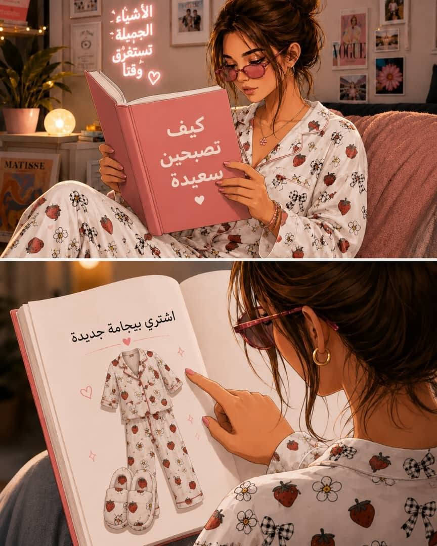 لأنكِ تستحقين الدلال في منزلك.. نقدّم لكِ بجامة مميزة بنقشة الفريزات الناعمة التي تضفي لمسة من الأنوثة والدفء ✨. صُنعت بكل حب وشغف من لوليا


**إذا كنت صاحب هذا الإعلان وتريد حذفه لأي سبب، رجاءا أرسل رسالة إلى الدعم الفني**