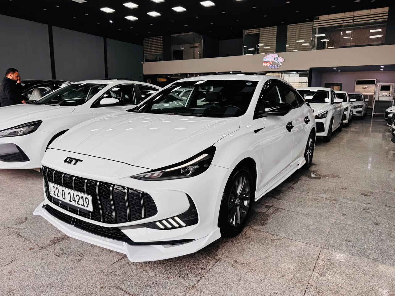 ئێم جی  MG GT 2025 Sport
تەنها.23.هەزار رۆشتووە کامل جوانکاری
بێ سبوخ بێ تەعدیل
فول مواصفات.بەصمة.سلاید.برێك کارەبایی.
شاشەو كاميرا.ئاوێنە شەفت. کوشین جلد.
لايت زينۆن.شاشە بیلادی ئەکتیڤ.
مكان : أربيل.   ١٠٠ متری معرض تۆپ کارس 
  . موبایل .*********** أربيل, العراق
