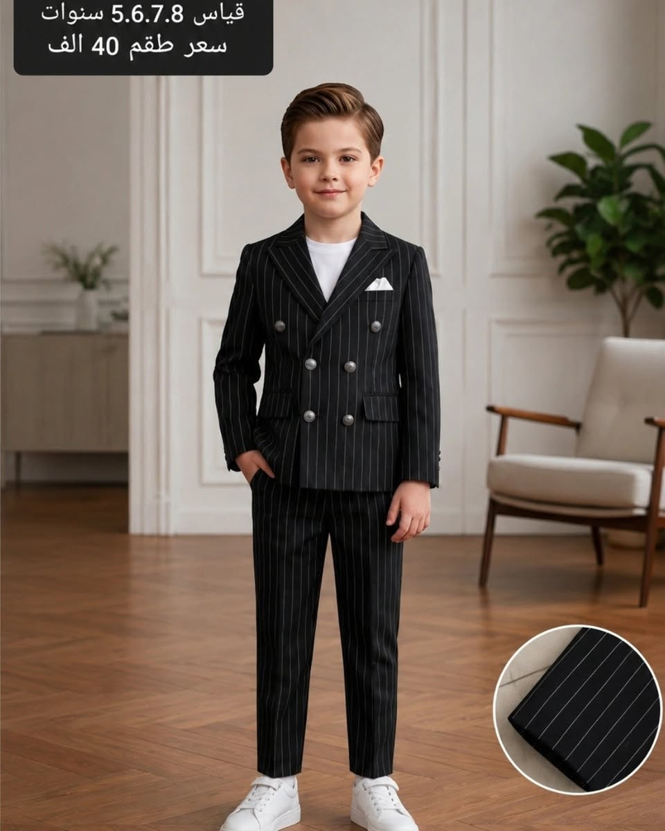 ✨ طقام ولادي أنيق ✨
يتكون من: تشيرت 👕 + سترة 🧥 + بنطرون 👖
خامة مرتبة ومريحة للأطفال 😍
ستايل يخلي طفلك شيك بكل طلعة ✨

متوفر بعدة قياسات 🎯
توصيل بغداد والمحافظات 🚚
#متابعين #بغداد  #بصرة #ديالى #انبار #جميعمنطقبغداد#
#طقام_ولادي
#ملابس_اطفال
#ملابس_اولاد
#ملابس_صبيان
#kidswear
#boysoutfit
#kidsfashion
#childrenswear
#babyboy
#outfitkids
#ستايل_اطفال
#موضة_اطفال
#newcollection
#trend
#fashionkids
#cuteoutfit
#instakids
#kidsstyle


**إذا كنت صاحب هذا الإعلان وتريد حذفه لأي سبب، رجاءا أرسل رسالة إلى الدعم الفني**