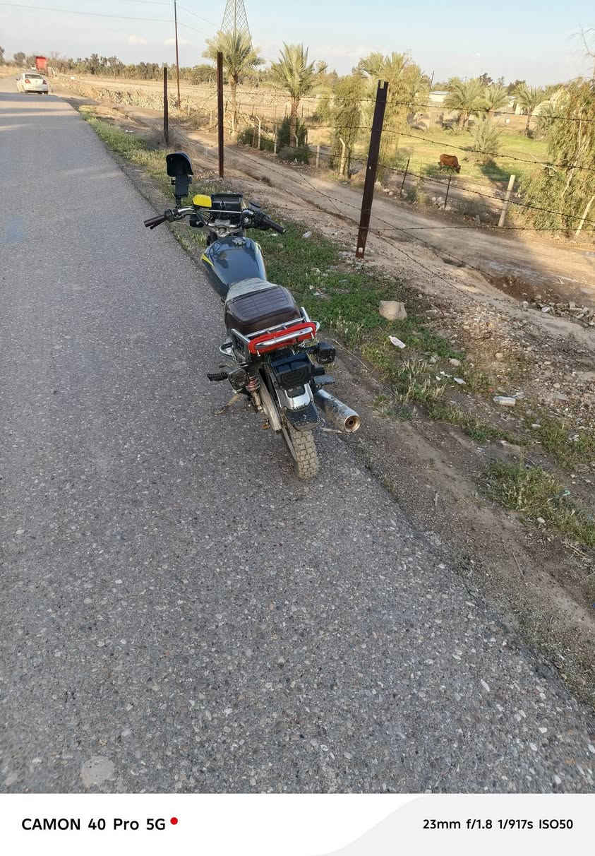 سلام عليكم للبيع دراجه يراني موديل ٢٤اوراق موجوده مكان بغداد سعر ٥٥٠ ***********
