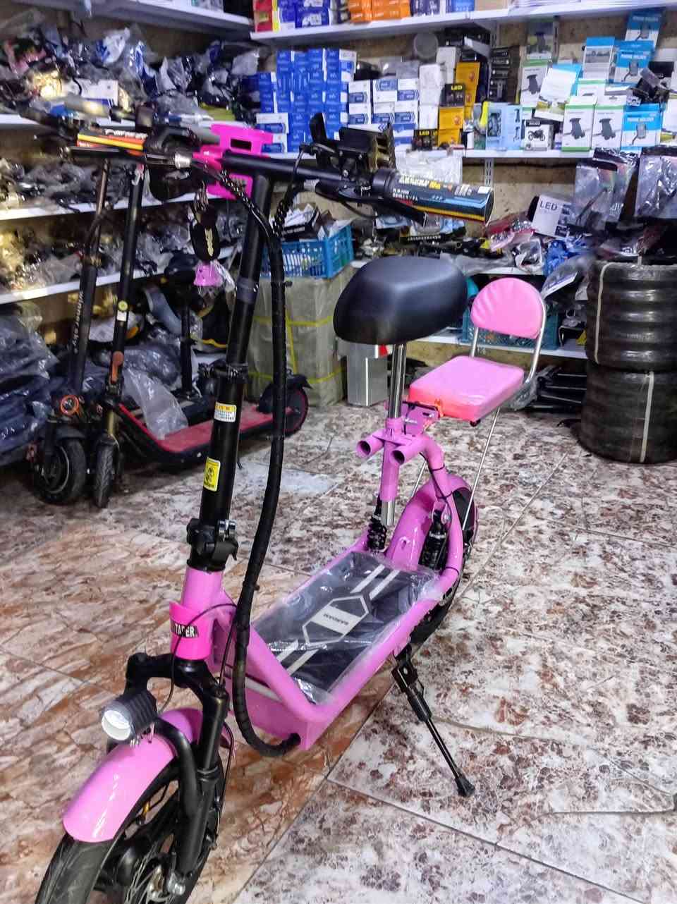 السلام عليكم للبيع دراجه شحن حجم ١٤ ملف ٥٠٠ بطاريه ليثيوم  ٤٨ يقطع مسافه ٣٠ كيلو بصمه وسويج مكاني بغداد جديده سعر ٣٧٥ وبي مجال ***********
