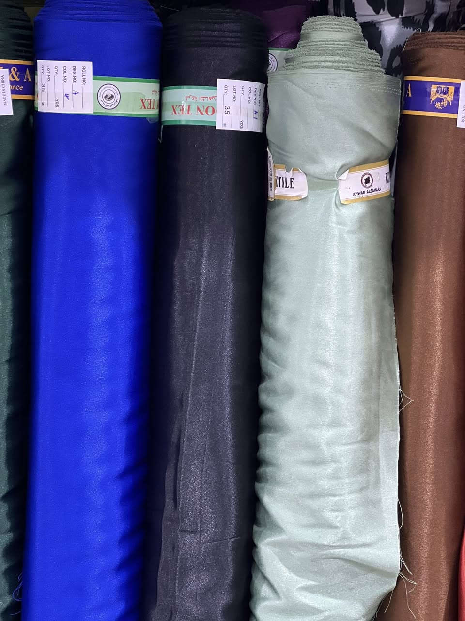 مجمع بيت فاخر
توفر قماش 
ستن أمريكي 
سعر القطعه 
5000ااف
العنوان الزبيدية حي العسكري مجمع بيت فاخر


**إذا كنت صاحب هذا الإعلان وتريد حذفه لأي سبب، رجاءا أرسل رسالة إلى الدعم الفني**